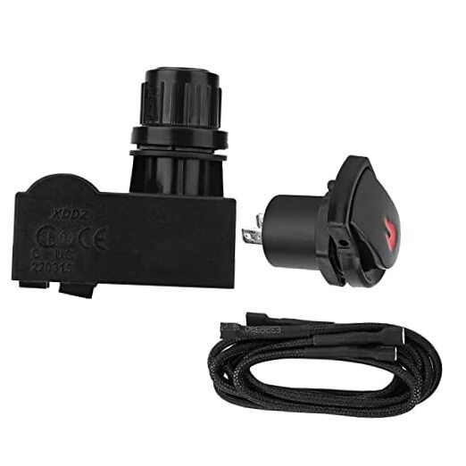 4 Outlets Igniter with Electronic Ignition Ignition Button & 4-Outlet Ignitor