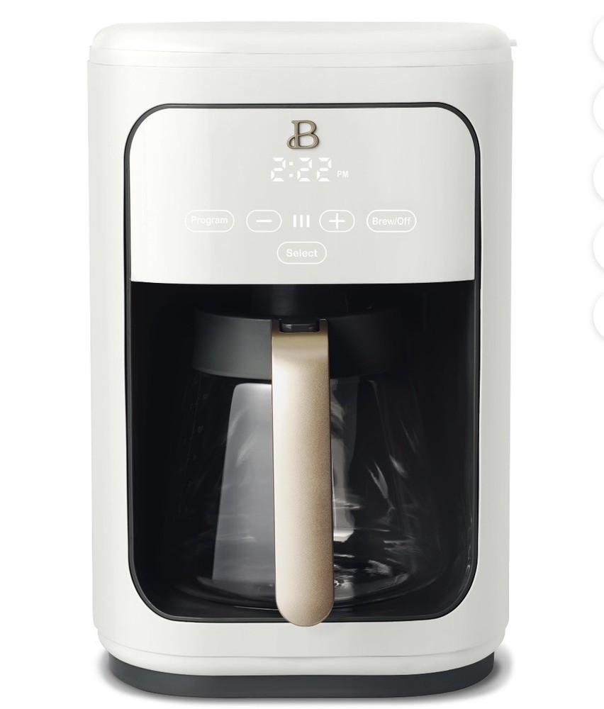 Beautiful 14-Cup Programmable Drip Coffee Maker with Touch-Activated Display