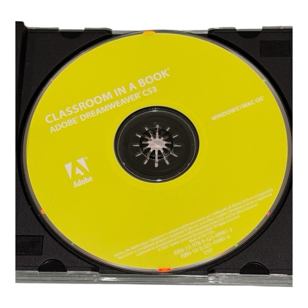 Adobe Dreamweaver CS3 Software