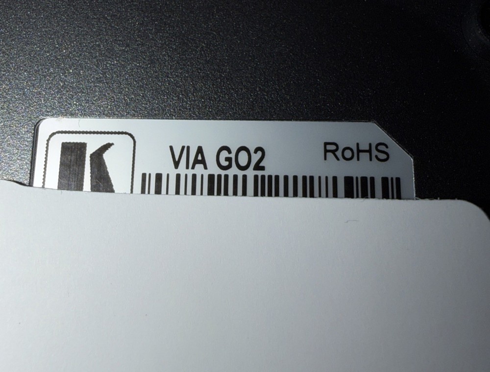 Kramer Presentation Device Kramer VIA-GO2 VIAGO2 Wireless PS/with Instructions