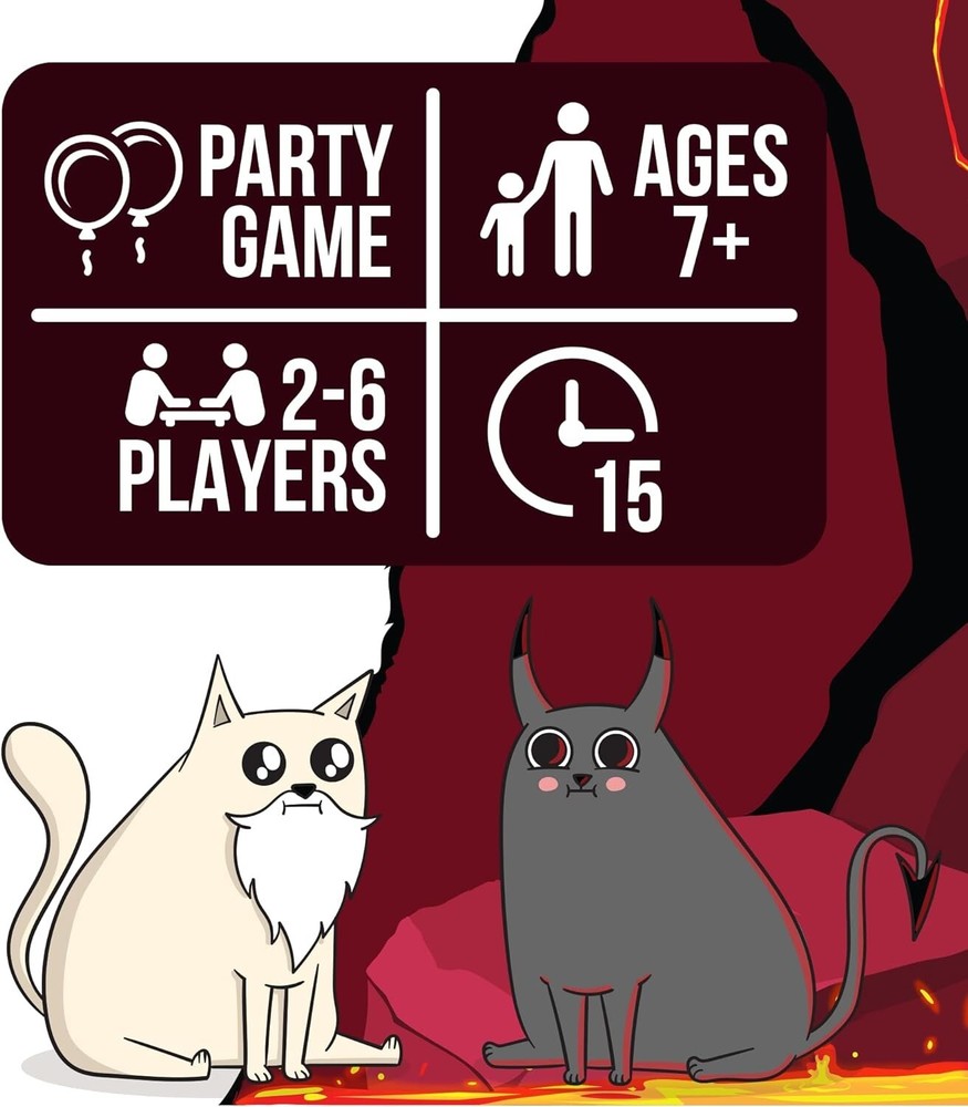 Exploding Kittens Good vs. Evil - 55 Cards Inspired by The Netflix Series *NEW*