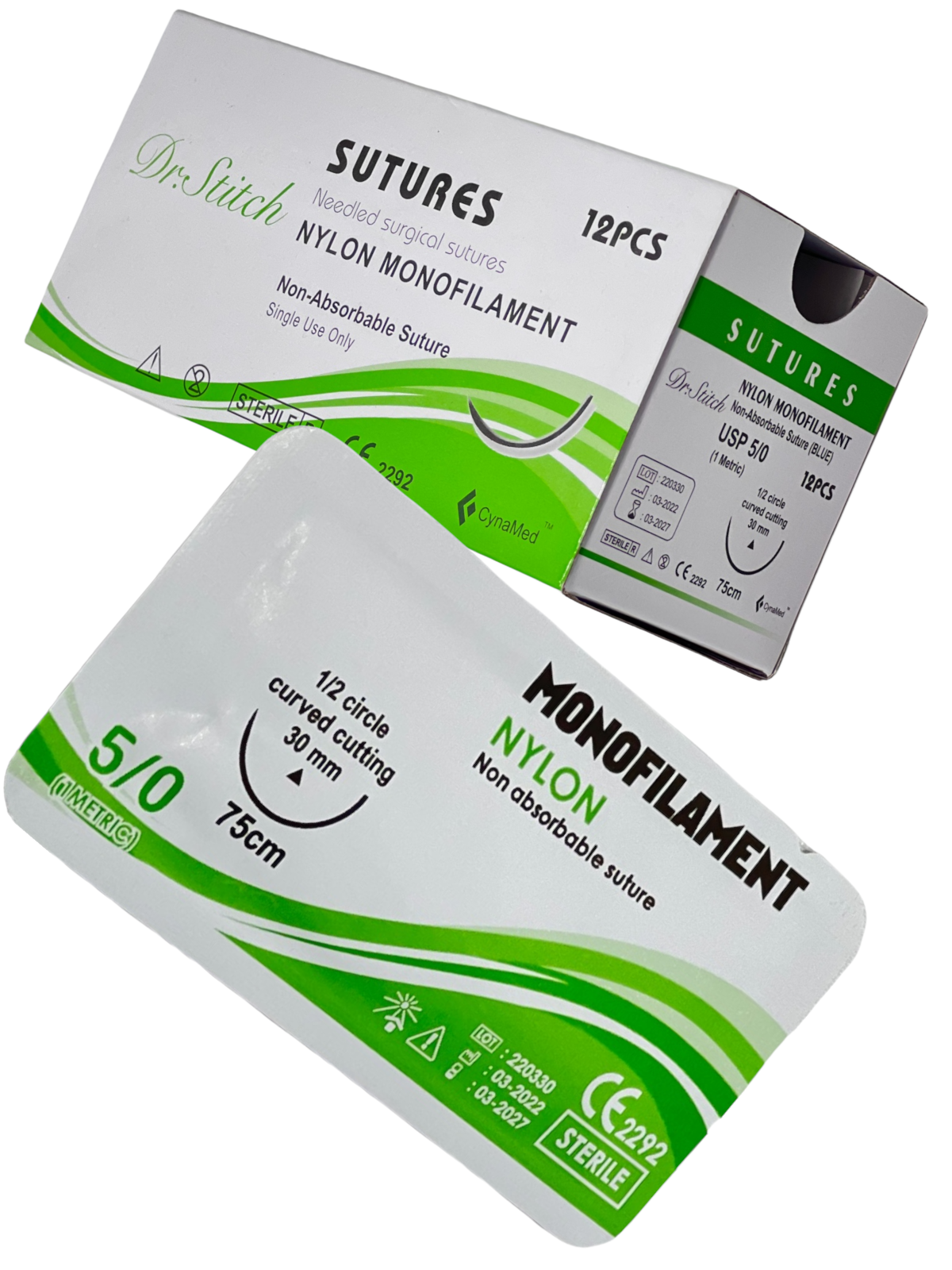 Training Suture Threads Emergency First Aid Kit Tools Wound Treating Practice