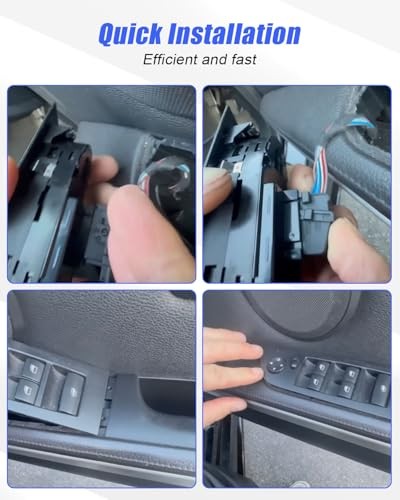 Front Left Power Window Switch Fit for Mazda CX-9 2007-2015, Driver Side