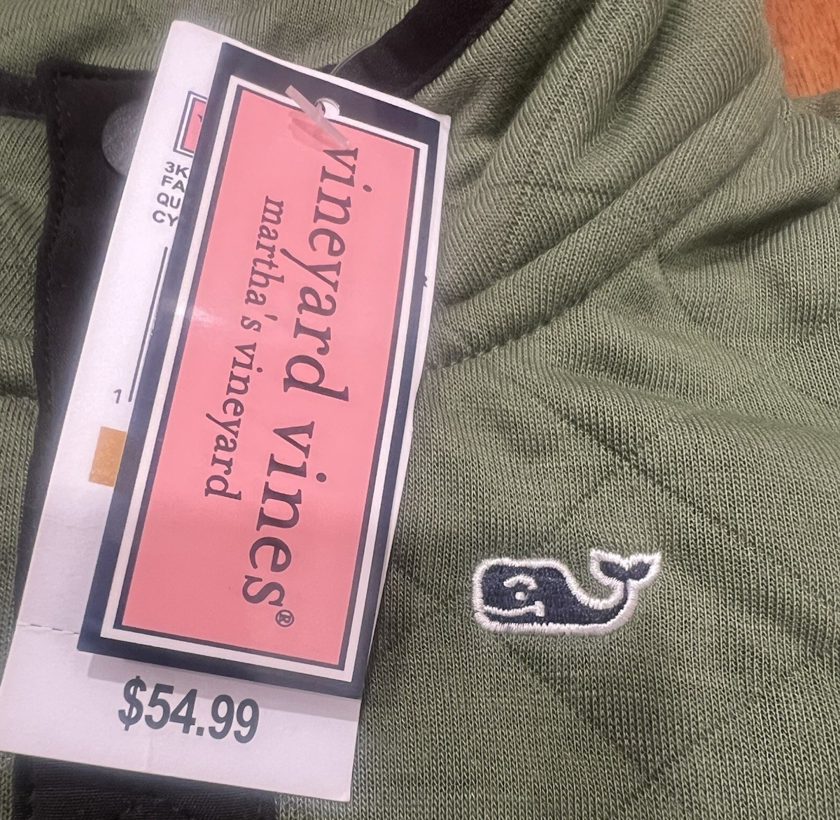 Classic Vineyard Vines Toddler Boy 2T Olive Green Quilted Snap Quarter Pullover