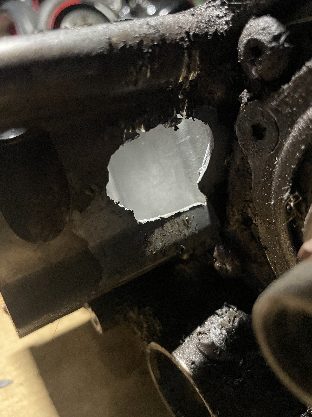 2009 08 09 Suzuki GSXR 600 GSXR600 Crankcase Case Engine Motor Block Piston Lot