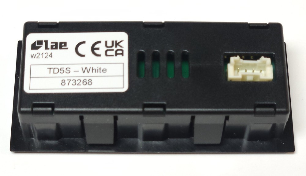 LAE ELECTRONIC TD5S WHITE DISPLAY 873268 W2124 Temperature Control Relay Module