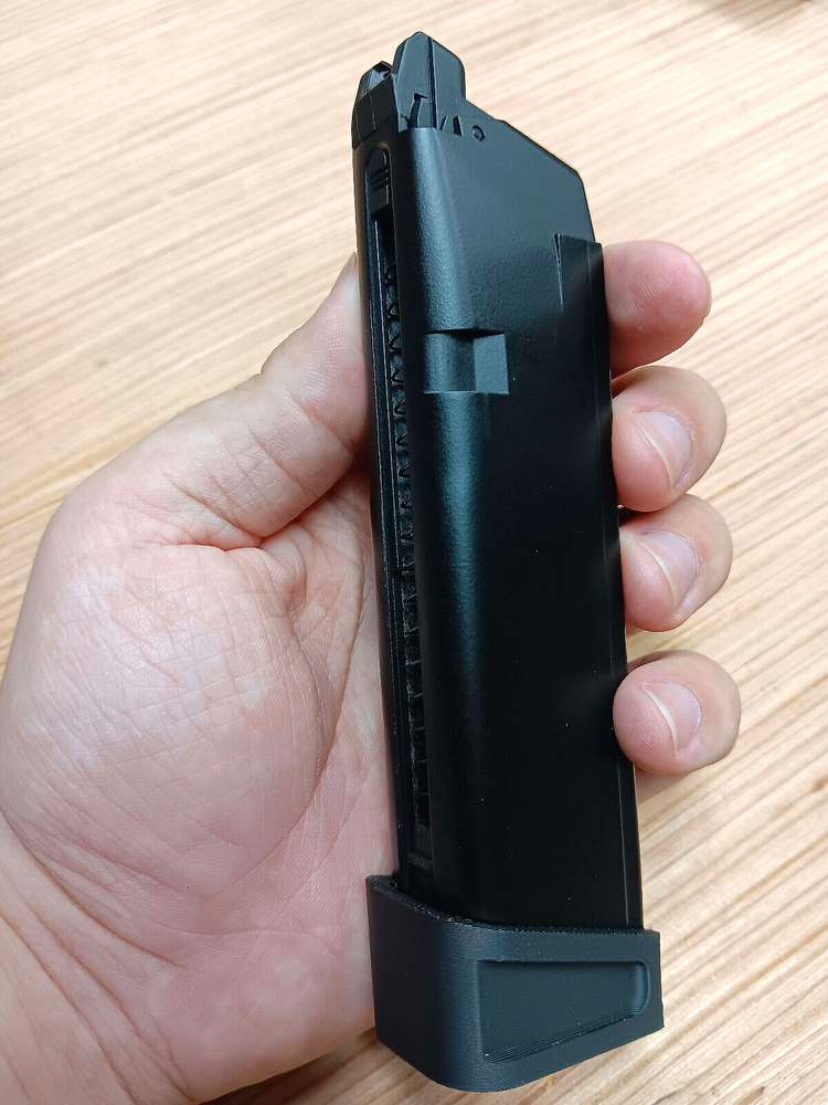 Airsoft WE Glock 17/19 Extended Baseplates (Three Pack)