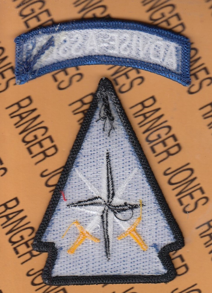 US Army Military Advisory Training Assistance Command ~3.75" patch tab set m/e