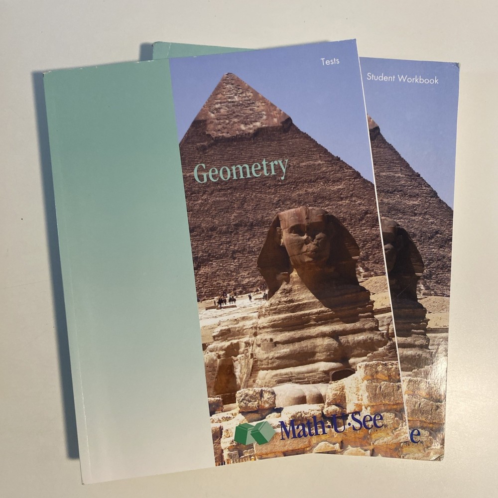 Math-U-See Geometry Student Workbook and Tests