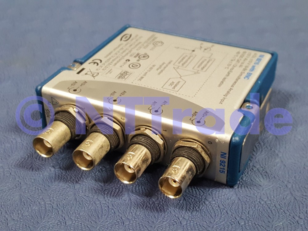 National Instruments NI-9215 cDAQ Simultaneous Analog Input Module, BNC