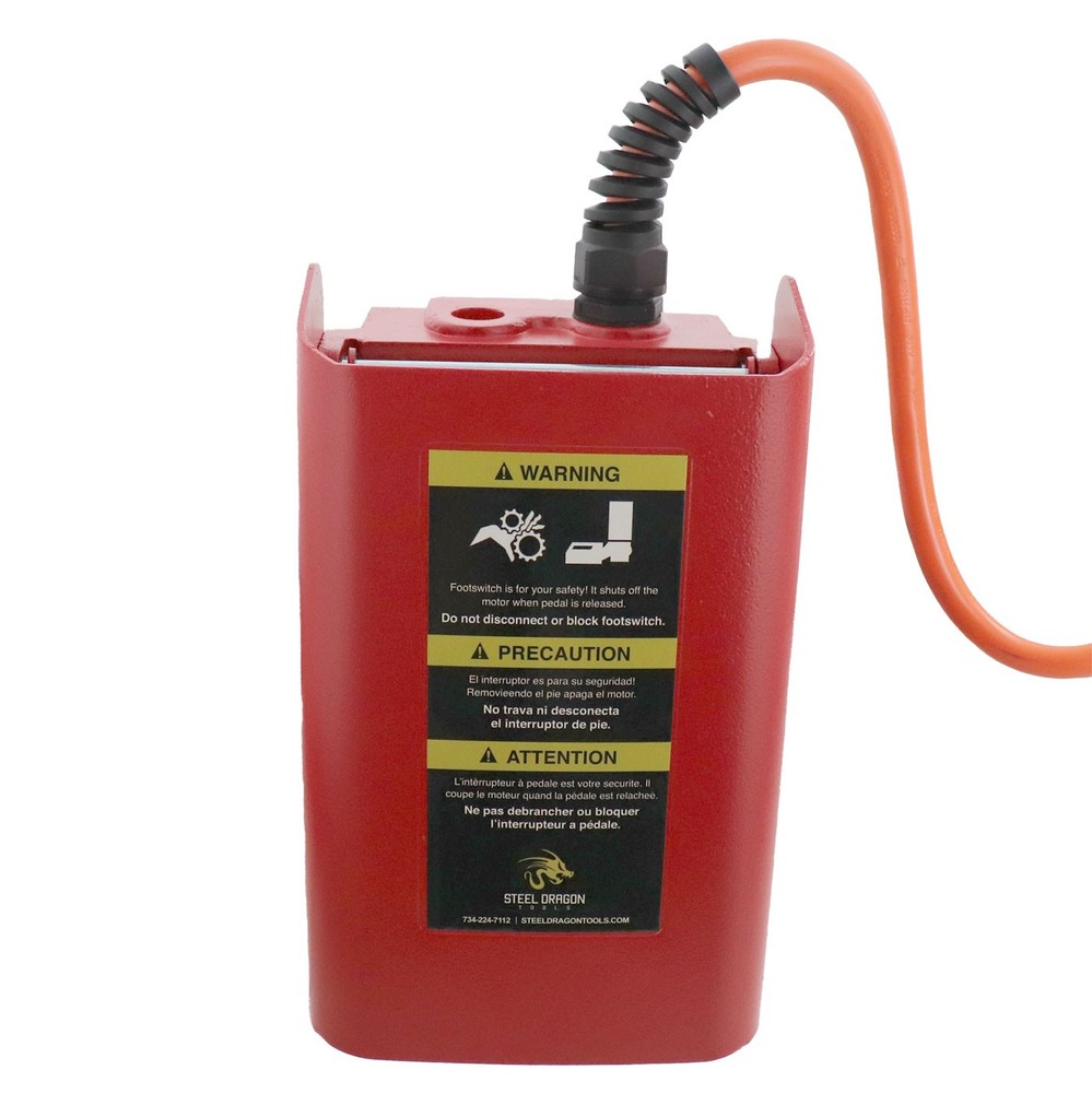 Steel Dragon Tools® WP to BP Pipe Threading Machine Motor Conversion Kit