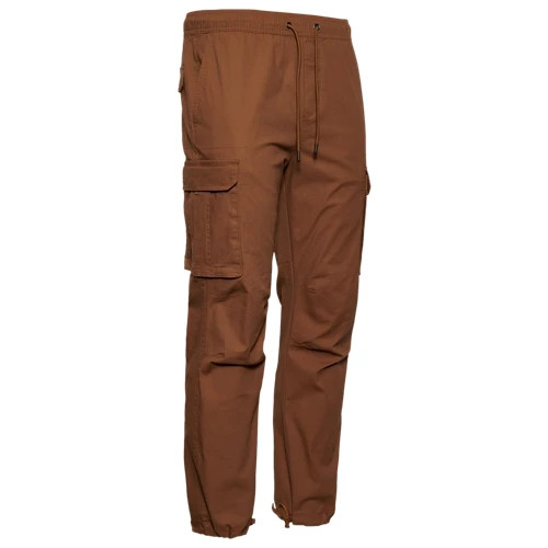 CSG Brown Canyon Cargo Pants Men Medium Drawstring Elastic Waist Pockets