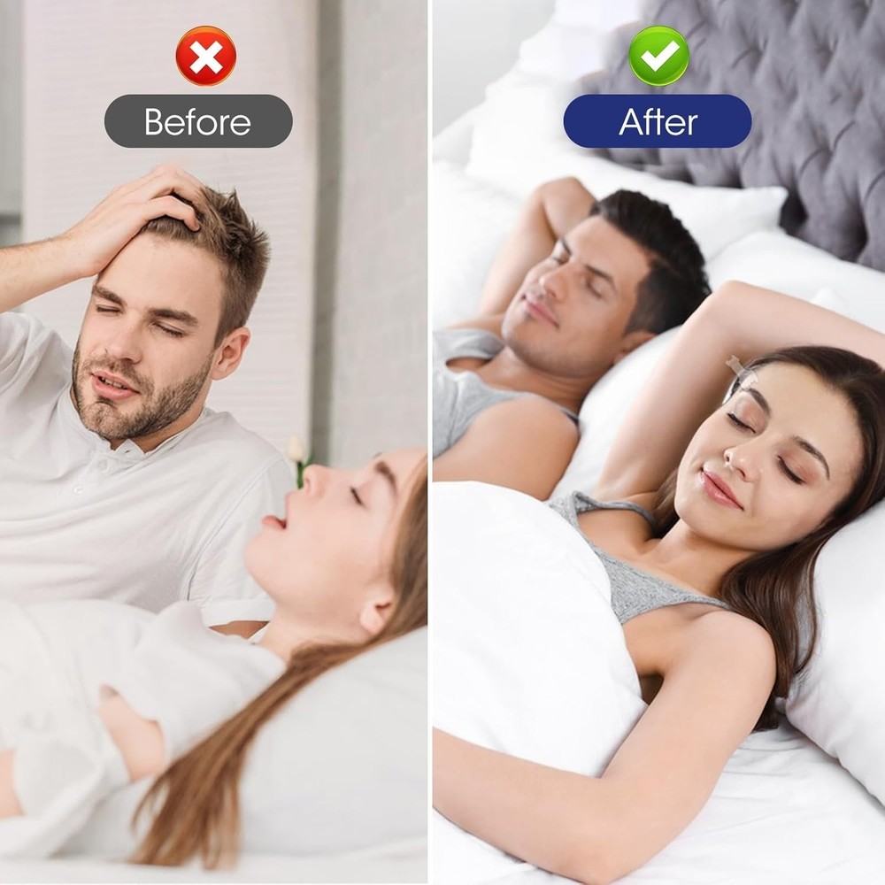 Upgraded 150 Counts Nasal Strips - Safe, Comfortable, Snoring Solution 66mm