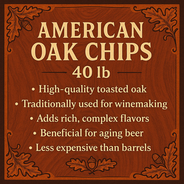 LD Carlson American Oak Chips 40 lb