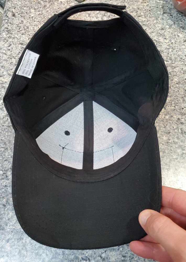 Tactical Morale Patch Baseball Hat Black Hook Loop Front American Flag Patch.