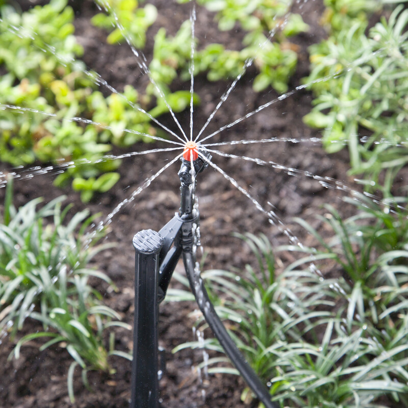 Raindrip A180010B Plastic 20 GPH Full-Circle Drip Irrigation Micro Spray 2 L in.