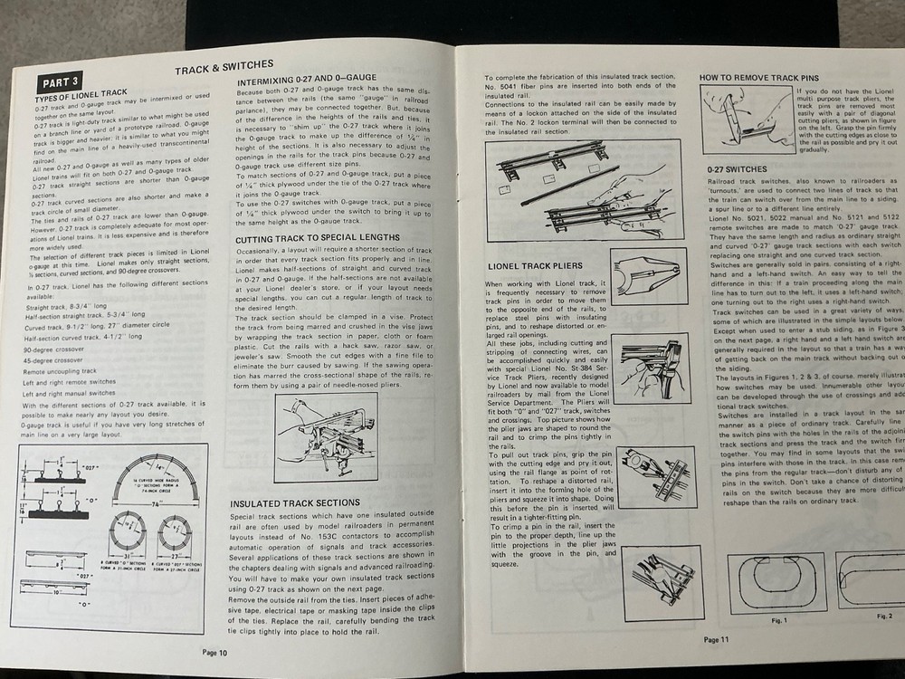 1975 LIONEL TRAIN AND ACCESSORY MANUAL