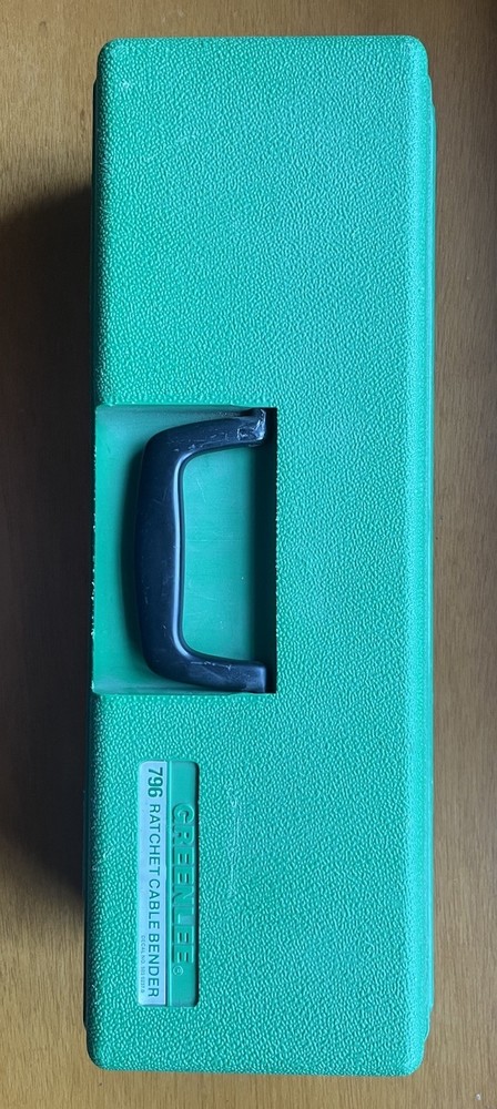 Greenlee 796 Ratchet Cable Bender