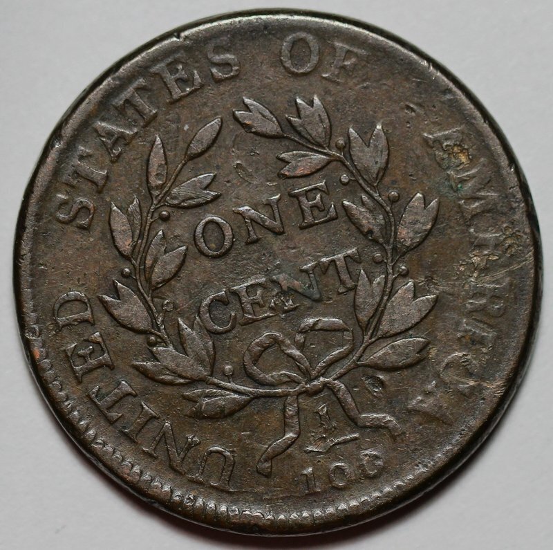 1802 Draped Bust Large Cent - Stemless - Digs - US 1c Copper Coin