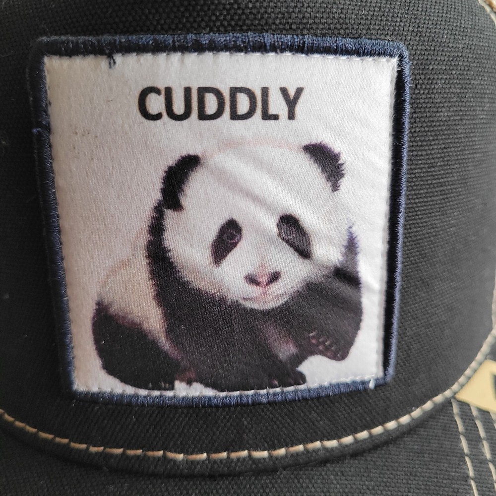 CUDDLY Hat Crazy Trucker Baseball Cap Mesh Panel Adjustable One Size Snap Back