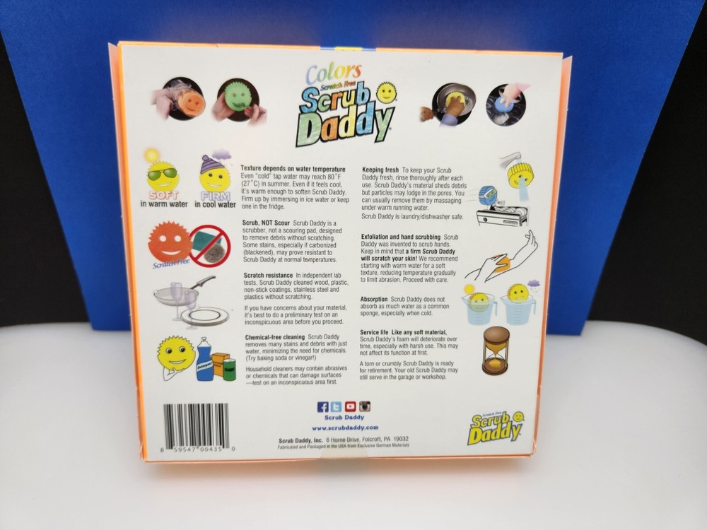 Vintage Scrub Daddy Gift Pack NOS Sealed