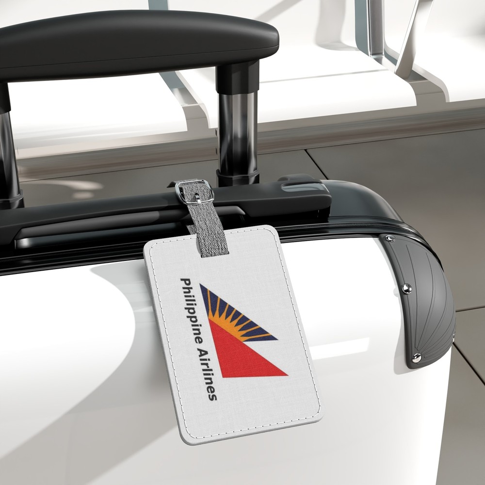 Philippines Airlines Luggage Tag | Saffiano Polyester Rectangle