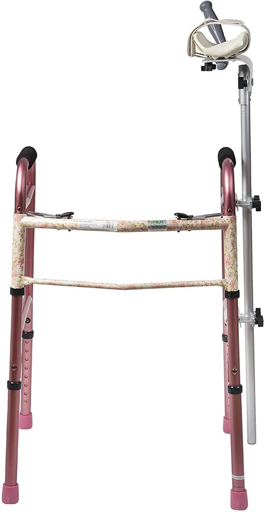 MABIS Walker Platform Attachment With Adjustable Padded Cuff, No Tools Needed, A