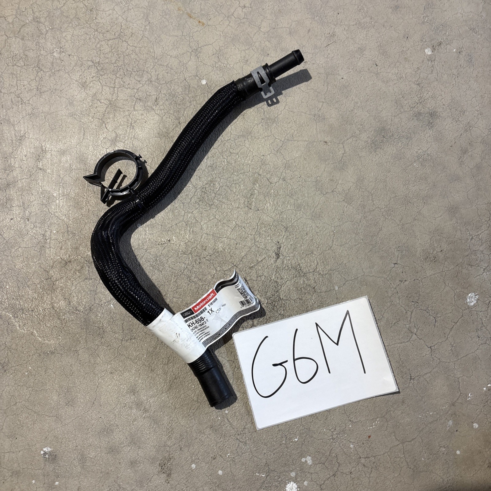 Ford Fusion Heater Water Hose Motorcraft KH698 DG9Z18472T Fits 2013-2015 Models