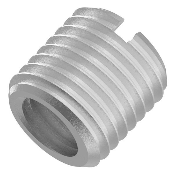 Thin Wall Self Locking Thread Insert, 5/16"-24 Int Thrd Sz, 18-8 Stainless