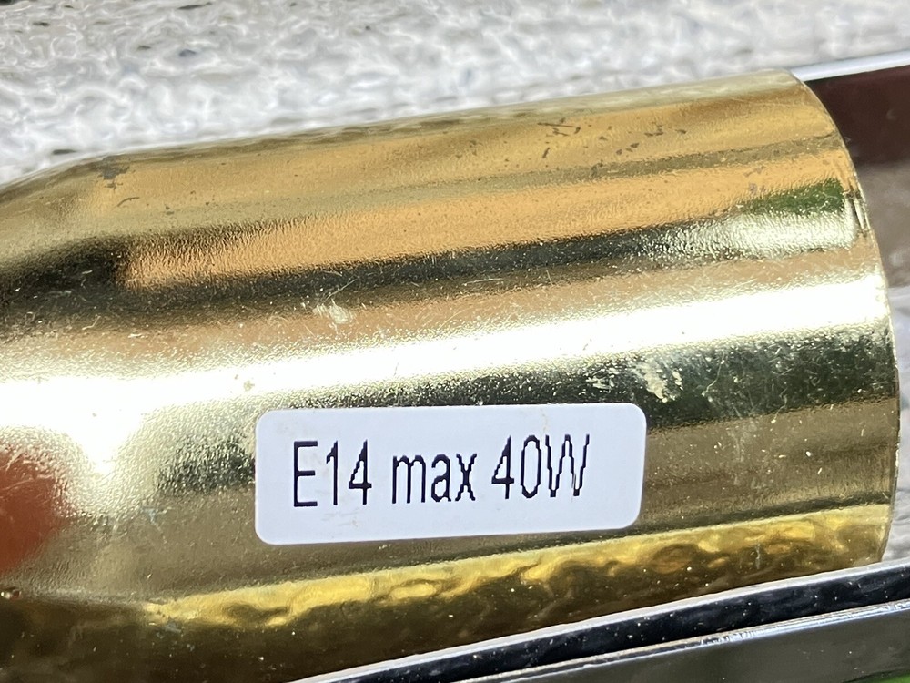 Chrome Adjustable Picture Light