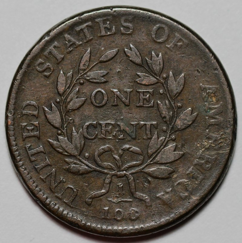 1802 Draped Bust Large Cent - Stemless - Digs - US 1c Copper Coin