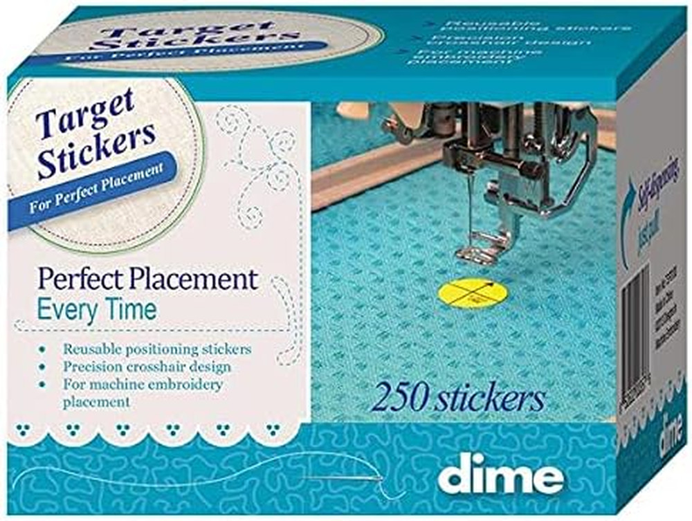 3 PACKAGES Target Stickers Pack 250 roll
