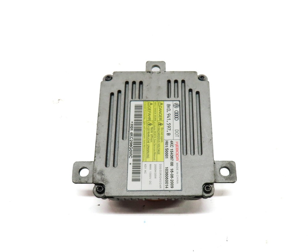 10 AUDI Q7 (4L) FRONT LEFT DRIVER XENON HEADLIGHT HEAD LIGHT LAMP BALLAST MODULE