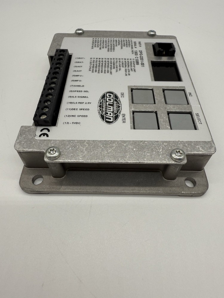 Barber Colman DPG-2201-001 digital controller NOS