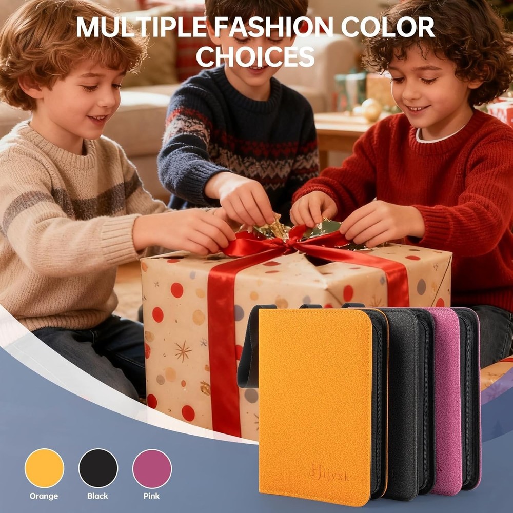 Top Loader Binder 4 Pocket for 144 Toploaders, Side Loading Toploader...