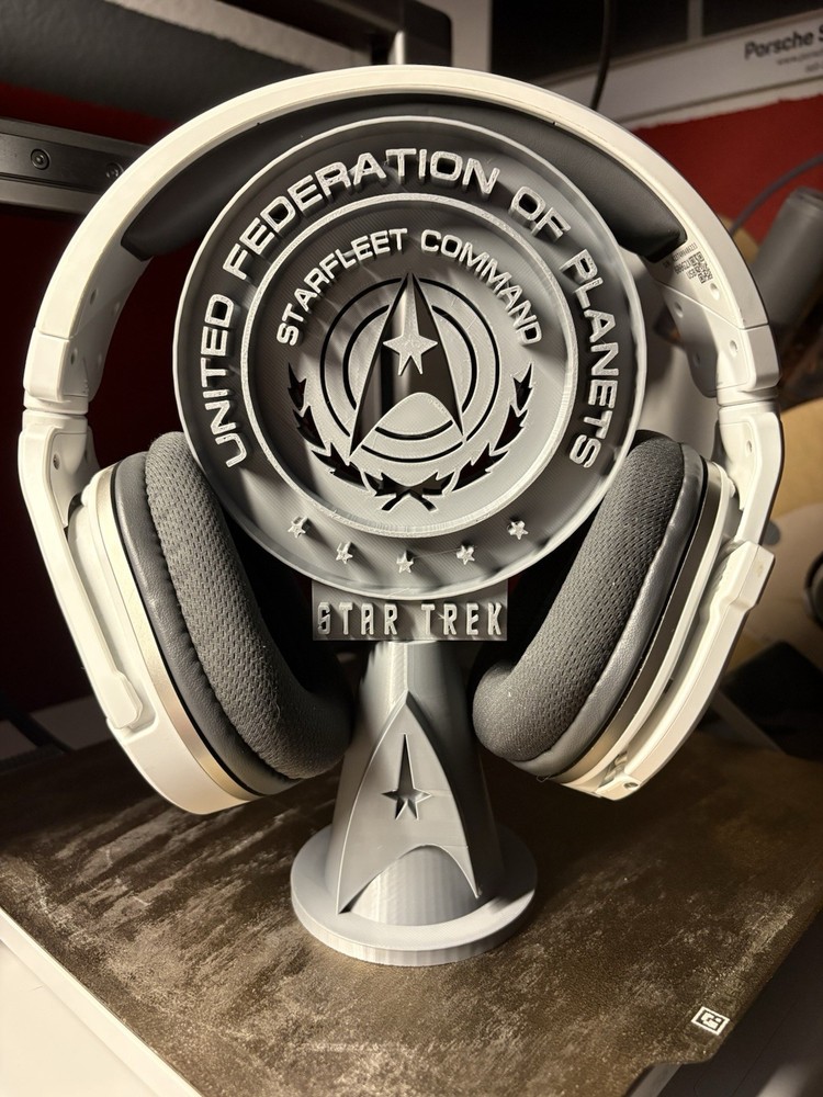 Star Trek Starfleet Command Headset Headphone Stand