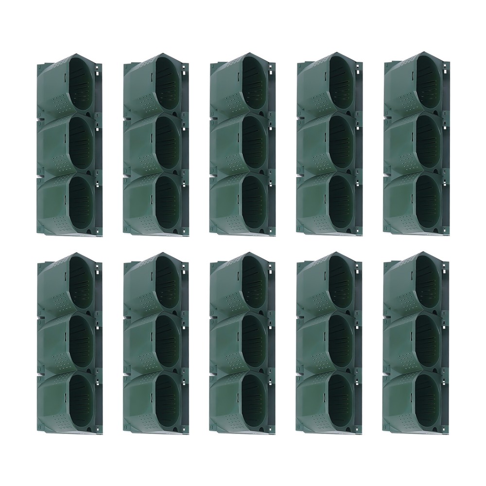 36 Pocket Wall-Mounted Self-Watering Vertical Garden Planter System