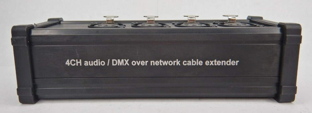 DMX over Network Cable Extender 4CH Audio
