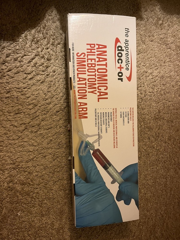 The Apprentice Doctor’s IV Practice Phlebotomy Arm