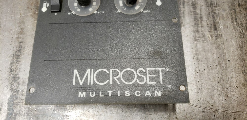 Nordson 104988D 104900A Microset Multiscan Controller, 3500 Hot Melt shelf q1