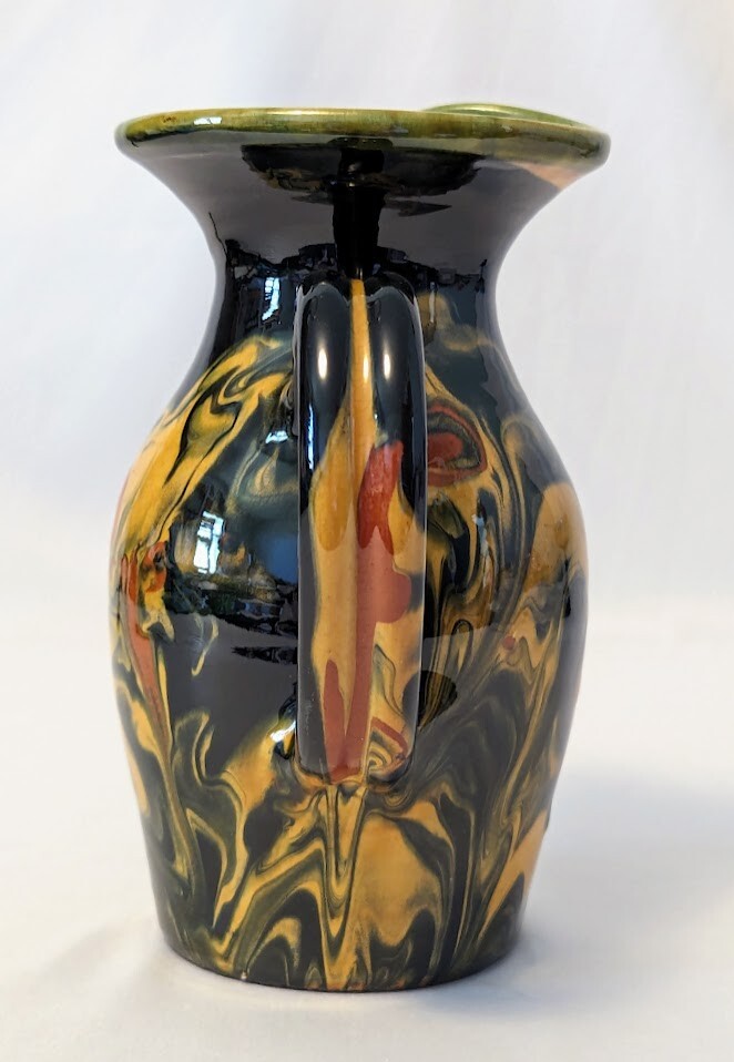 Handmade Thrown Pottery Pitcher