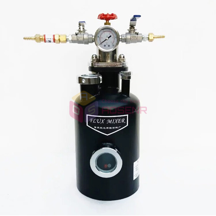 2L Brazing Flux Generator Acetylene Propane Gas Flux Brazing Tank Adjustable