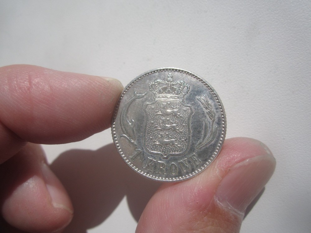 1915 DENMARK 1 KRONE