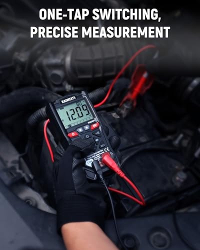 KM200P Digital Multimeter, All Button Operation, TRMS Auto Ranging, 4000
