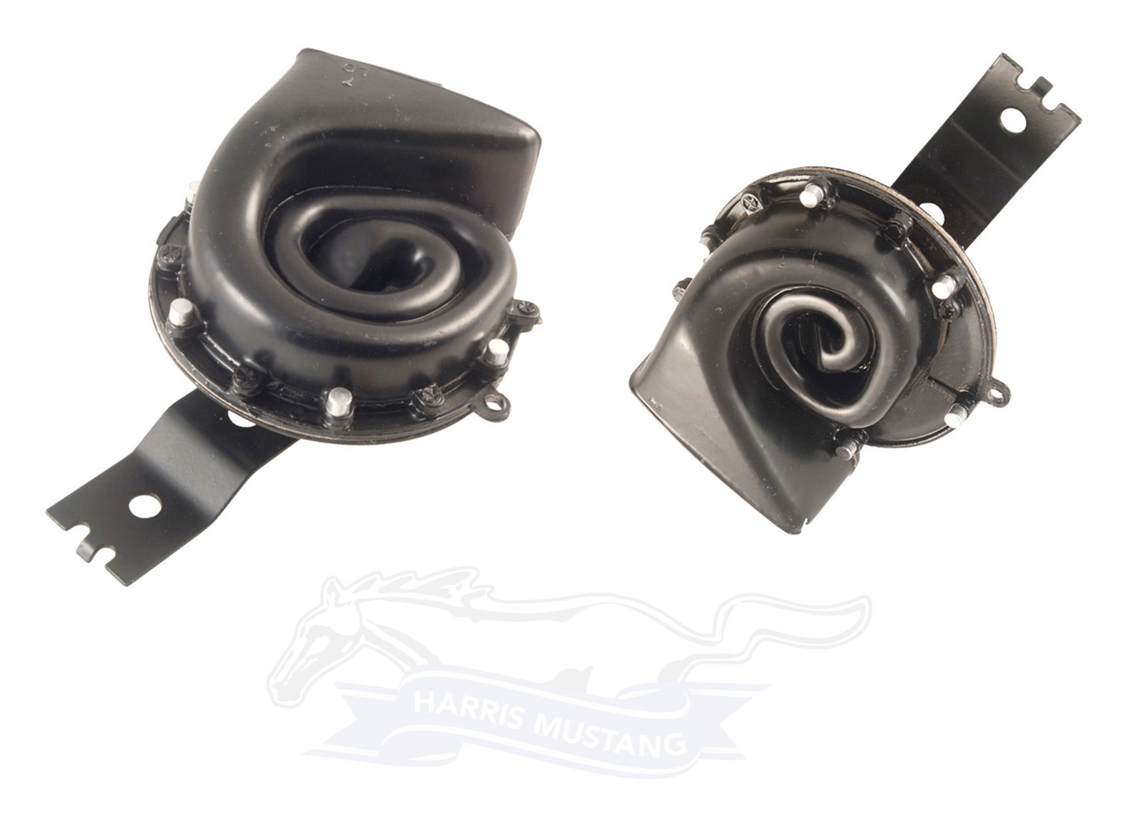 67 68  & 71-73 Mustang Cougar Horn Assembly Pair - LH & RH C7ZZ-13832 C7ZZ-13833