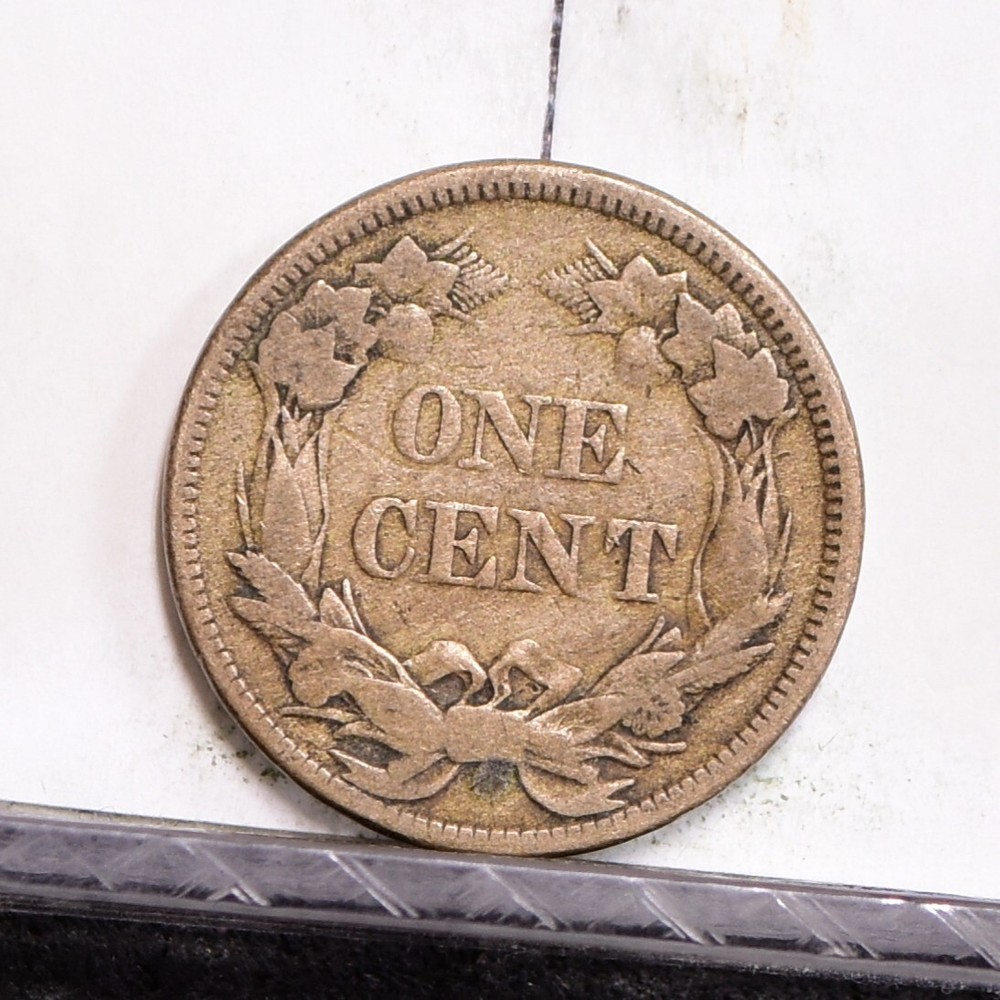 1858 Flying Eagle Cent - Large Letters - Fine (#57358-L)