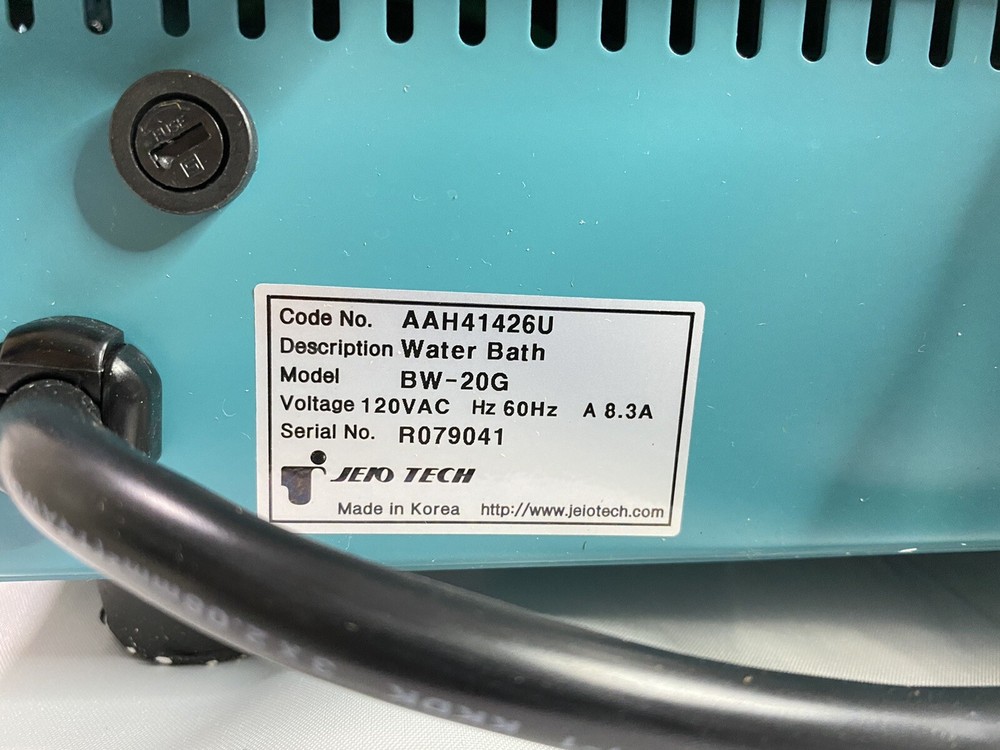 Heating Water Bath JEIO Tech Lab Companion BW-20G