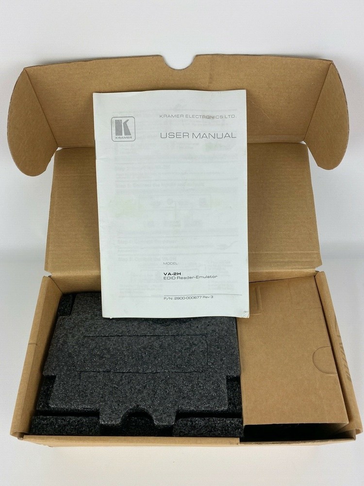 Kramer VA-2H DigiTOOLS HDMI EDID READER - EMULATOR