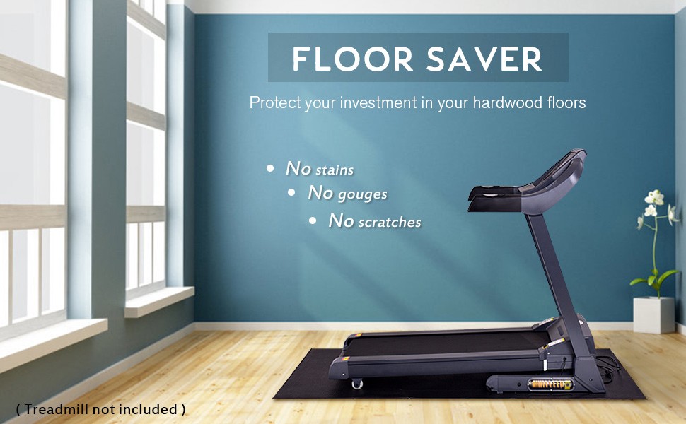 PVC , High Density Folding Floor Protector for Treadmill