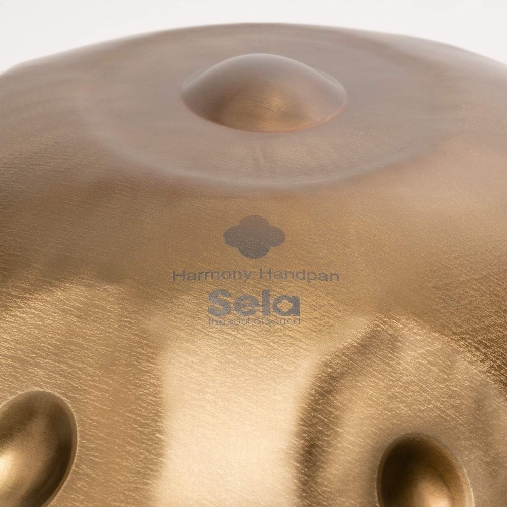 Sela Harmony 9-note Handpan - E Kurd, Stainless Steel